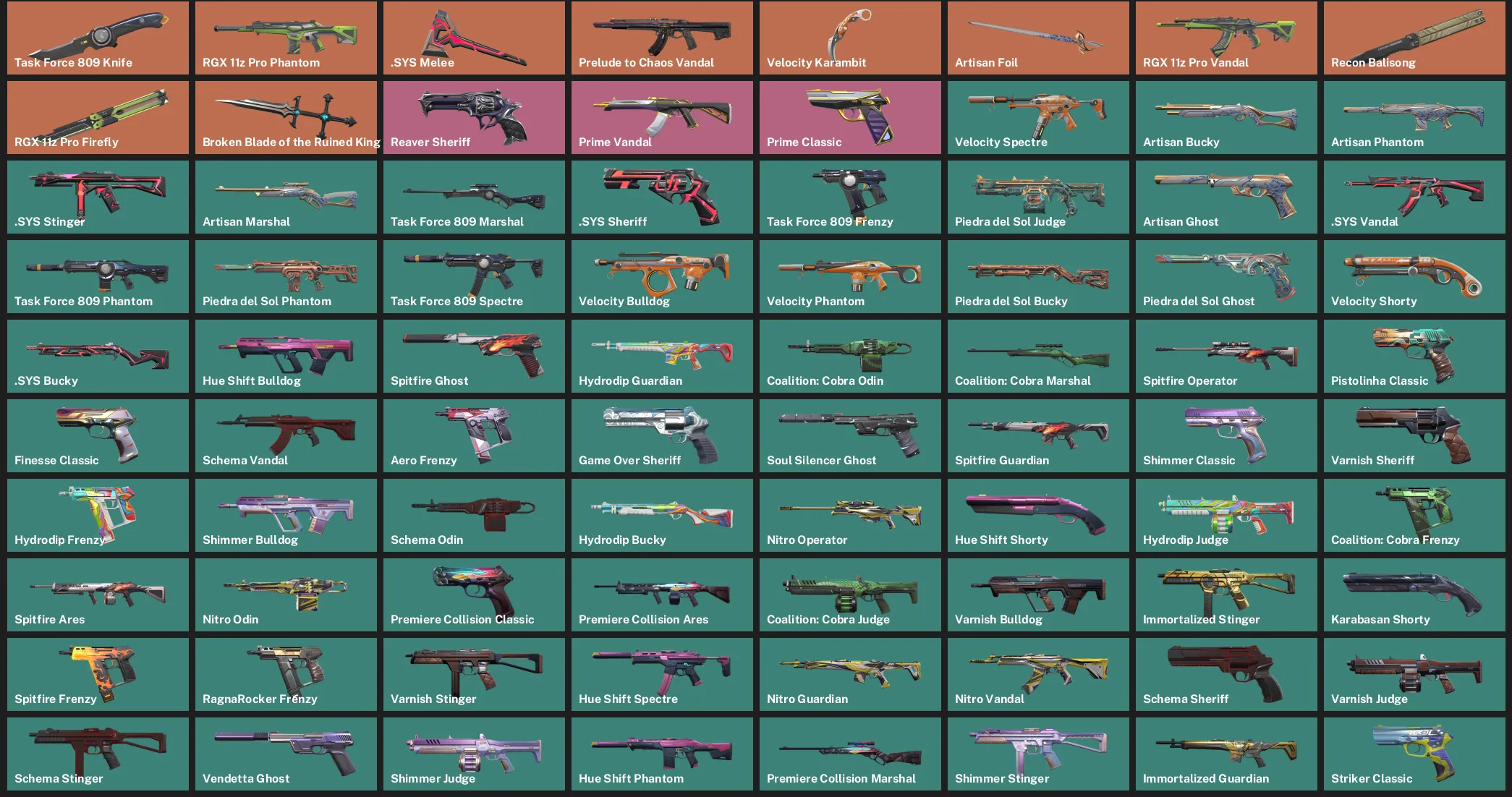 🌏AP 🎮 RANKED READY 🔪 Task Force 809 Knife ✨ RGX 11z Pro Phantom 🧩 .SYS Melee ✨