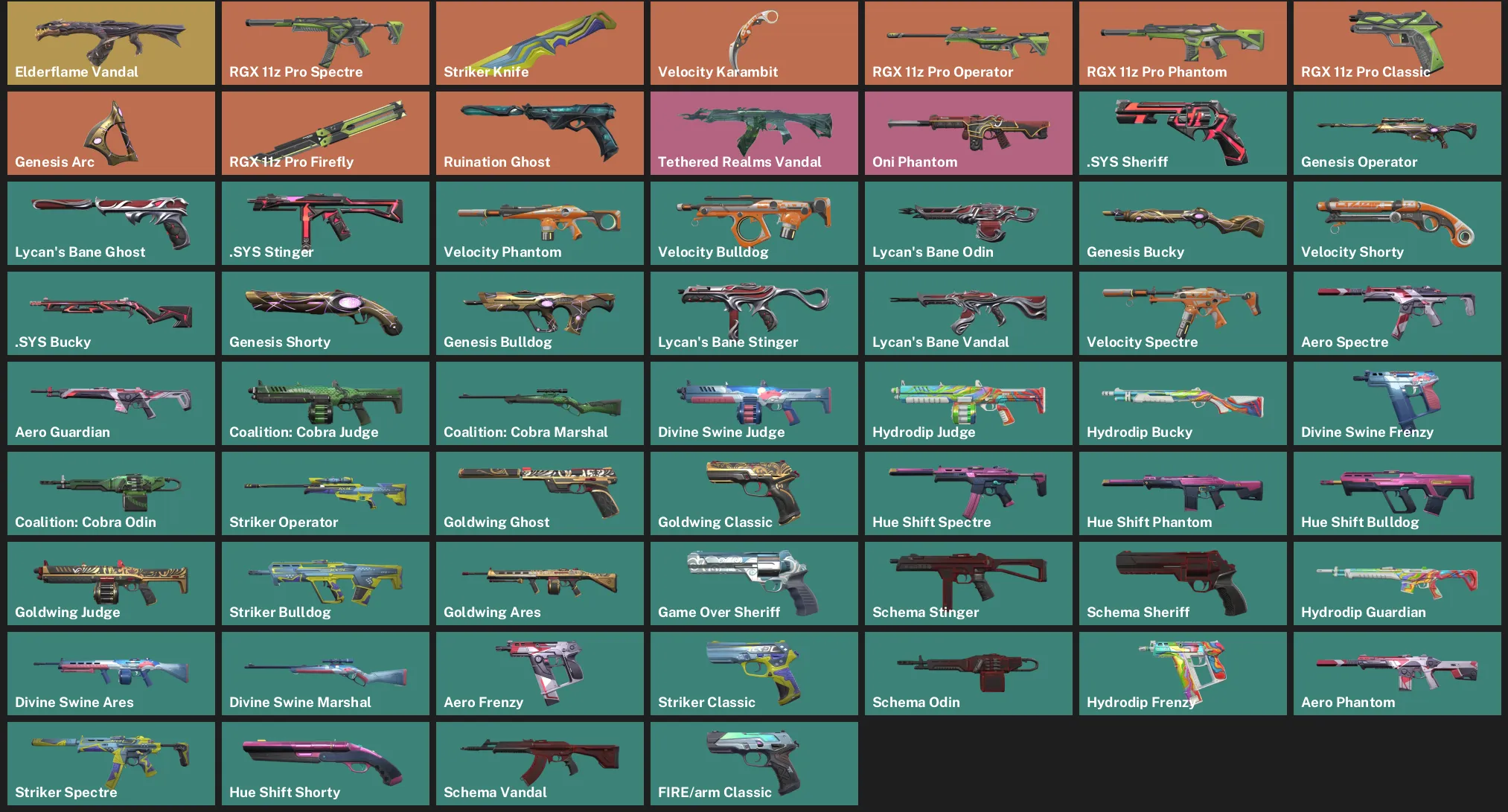 🌏AP 🎮 RANKED READY 🐲 Elderflame Vandal ✨ RGX 11z Pro Spectre 🔪 Striker Knife 🔪