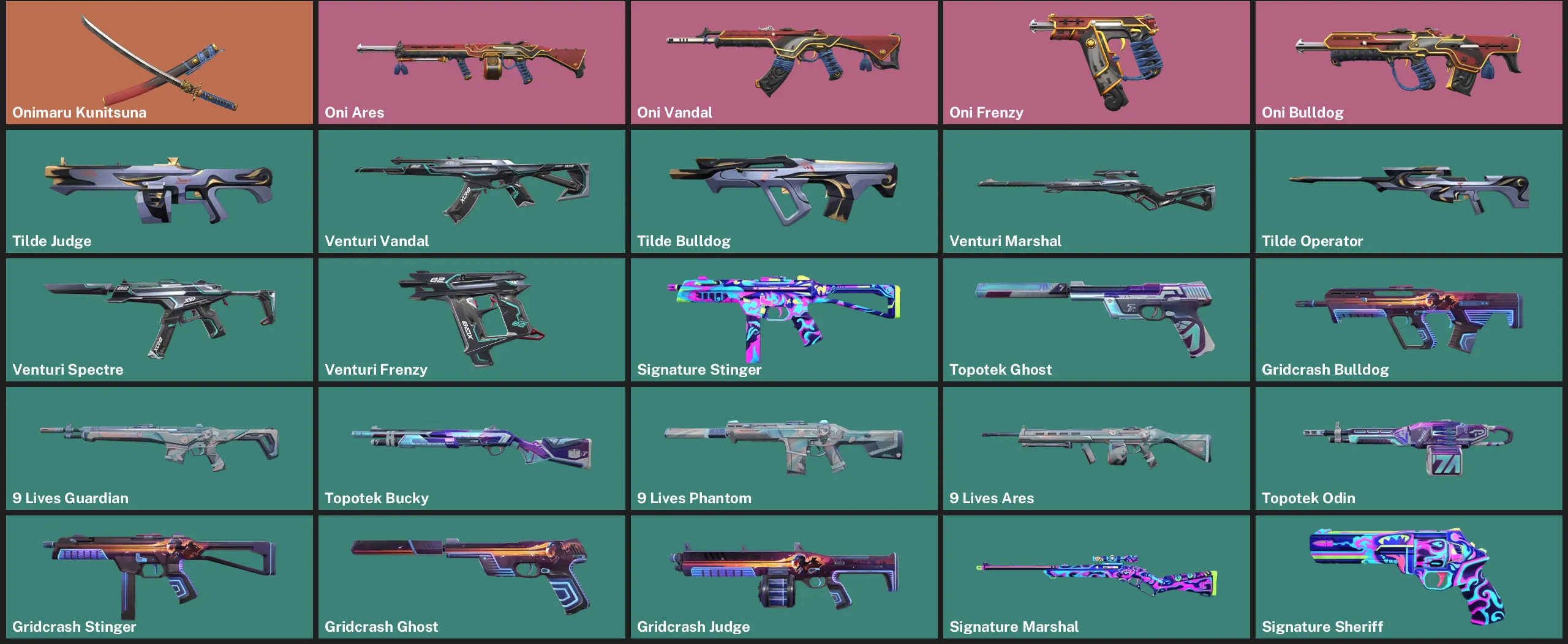 🌍EU 🎮 RANKED READY 🐉 Onimaru Kunitsuna 🐉 Oni Ares 🐉 Oni Vandal 🐉 Oni Frenzy 🐉