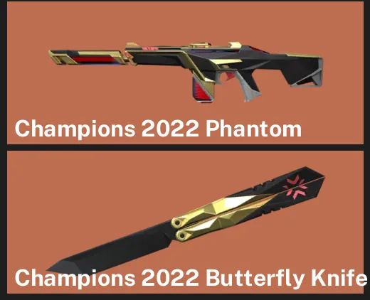 ๐AP ๐ฎ RANKED READY โจ Champions 2022 Phantom โจ Champions 2022 Butterfly Knife