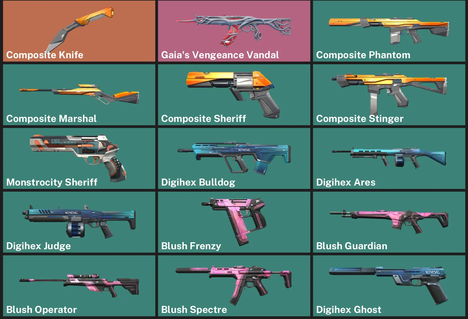 🌍EU 🎮 RANKED READY 🔪 Composite Knife 🌿 Gaia's Vengeance Vandal ✨ Composite