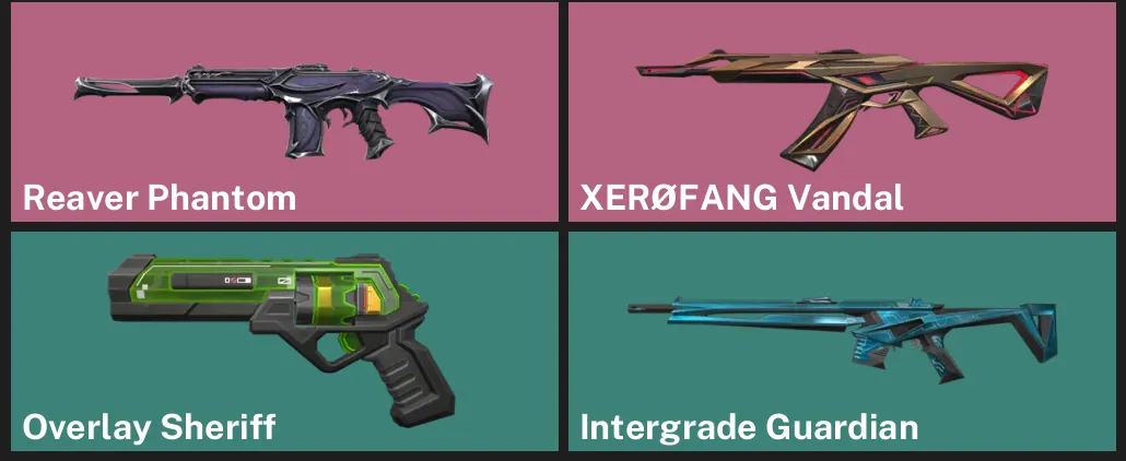 🌍EU 🎮 RANKED READY ⚡ Reaver Phantom 🔪 XERØFANG Vandal ✨ Overlay Sheriff ✨