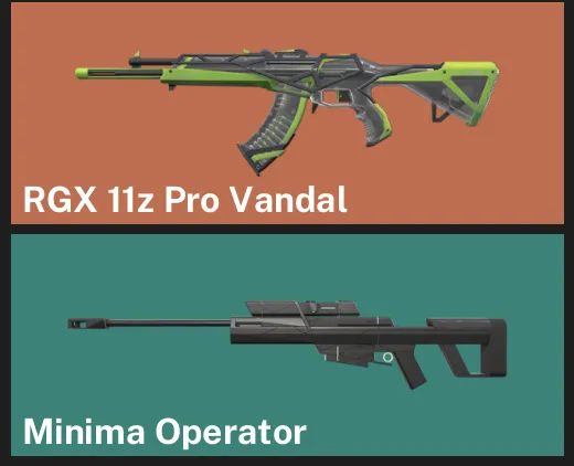 ๐AP ๐ฎ RANKED READY โจ RGX 11z Pro Vandal โจ Minima Operator