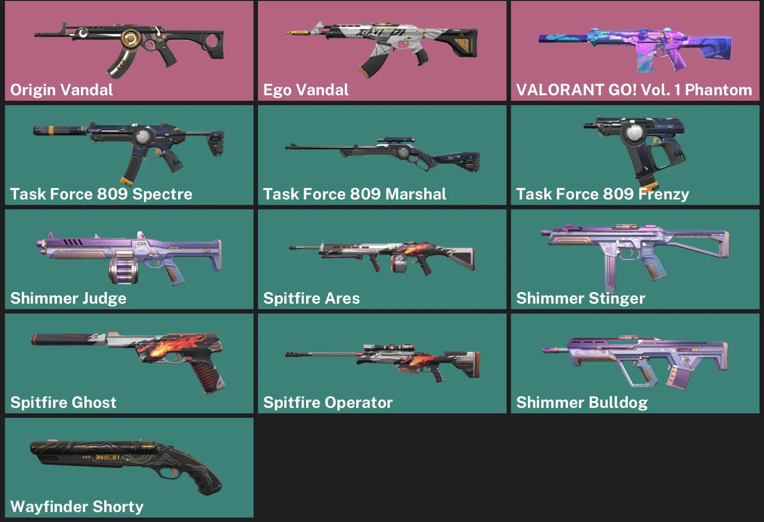 🌍EU 🎮 RANKED READY ✨ Origin Vandal ✨ Ego Vandal ✨ VALORANT GO! Vol. 1 Phantom ✨