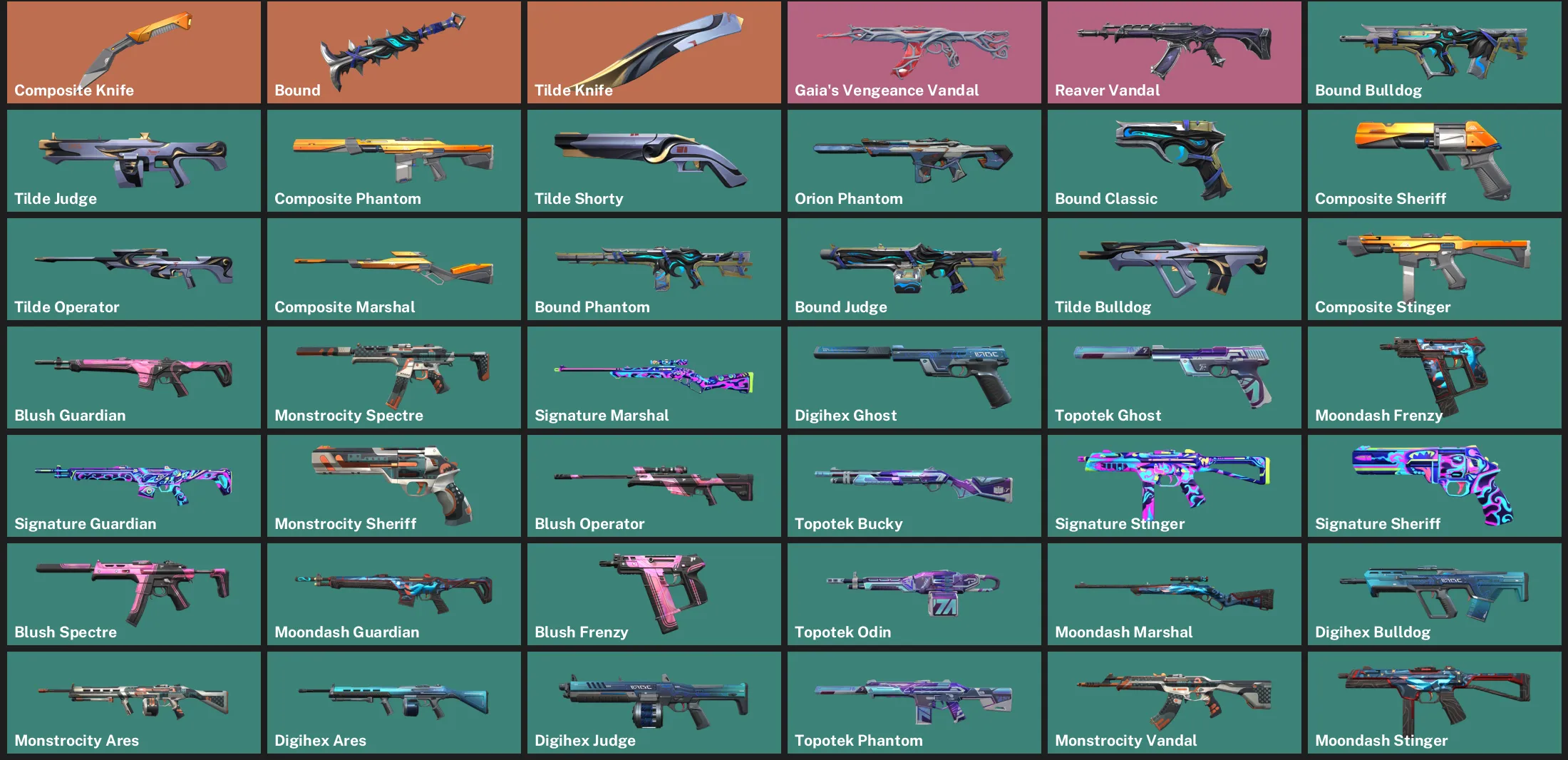 🌍EU 🎮 RANKED READY 🔪 Composite Knife ✨ Bound 🔪 Tilde Knife 🌿 Gaia's Vengeance