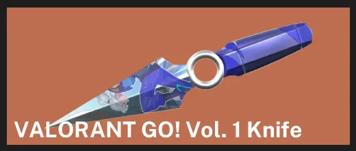 🌍EU 🎮 UNRANKED 🔪 VALORANT GO! Vol. 1 Knife