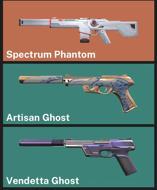 ๐AP ๐ฎ RANKED READY ๐ Spectrum Phantom โจ Artisan Ghost โจ Vendetta Ghost