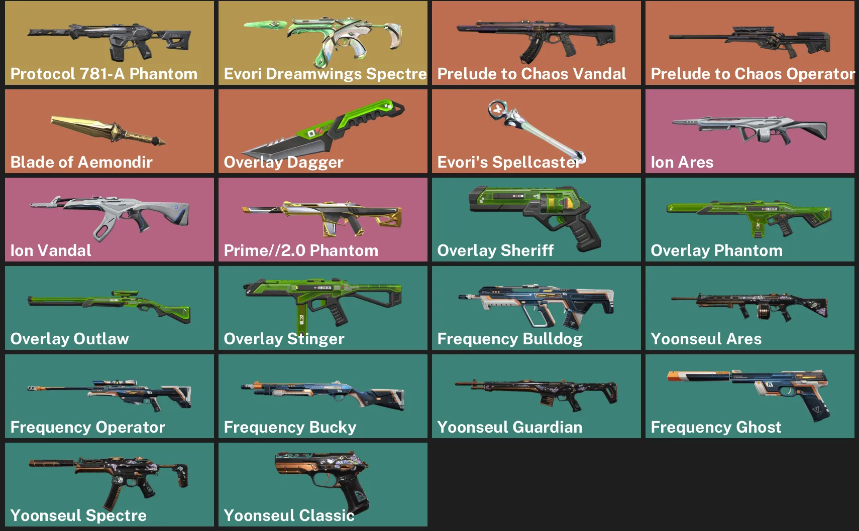 🌍EU 🎮 RANKED READY 🤖 Protocol 781-A Phantom ✨ Evori Dreamwings Spectre ✨ Prelude