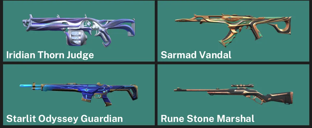 🌍EU 🎮 UNRANKED ✨ Iridian Thorn Judge ✨ Sarmad Vandal ✨ Starlit Odyssey Guardian