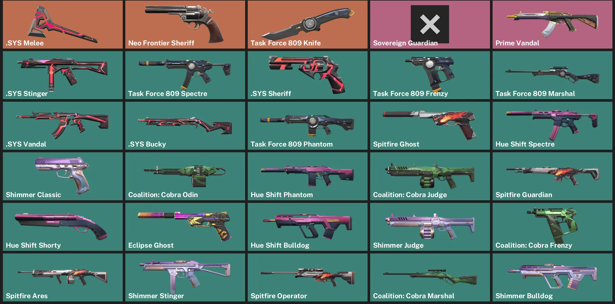 ๐AP ๐ฎ RANKED READY ๐งฉ .SYS Melee โจ Neo Frontier Sheriff ๐ช Task Force 809 Knife ๐ฅ