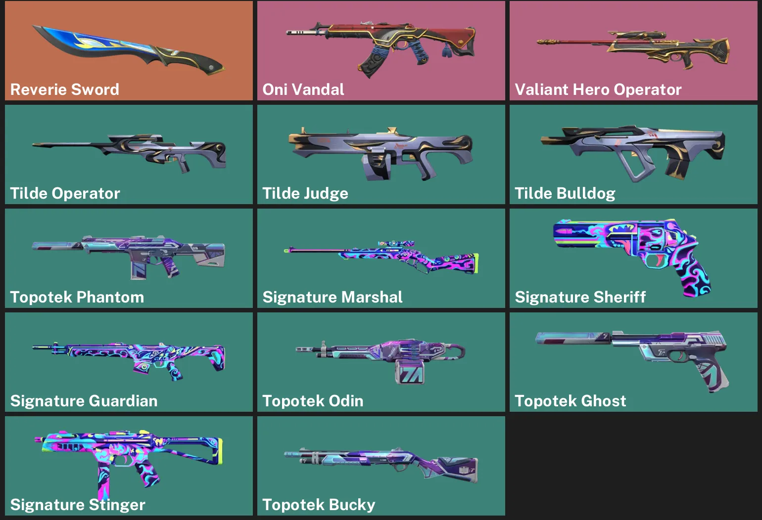 ๐AP ๐ฎ RANKED READY ๐ช Reverie Sword ๐ Oni Vandal โจ Valiant Hero Operator โจ Tilde