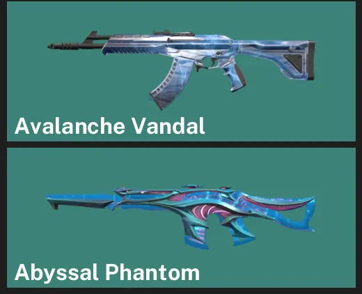 ๐EU ๐ฎ RANKED READY โจ Avalanche Vandal โจ Abyssal Phantom