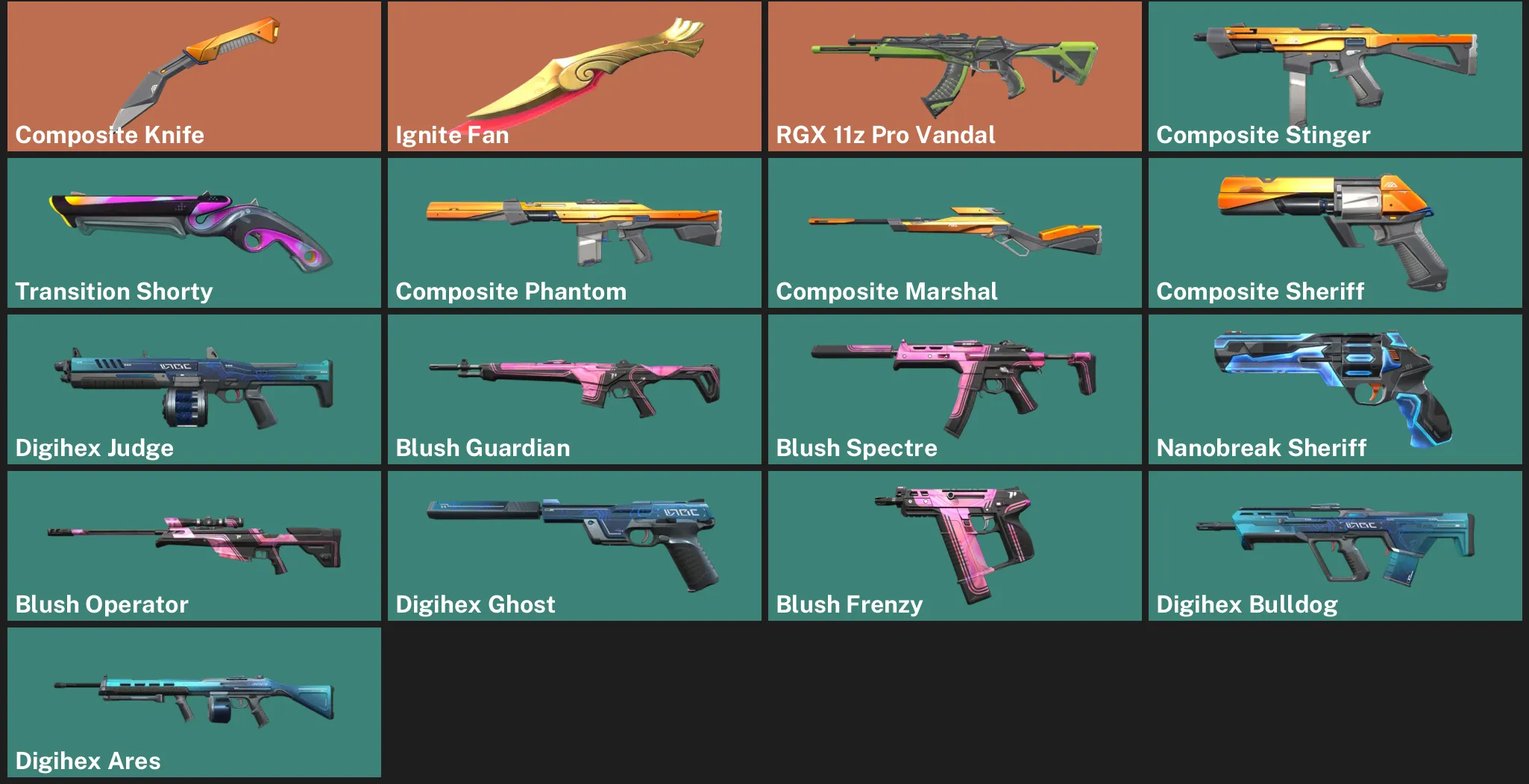 ๐EU ๐ฎ RANKED READY ๐ช Composite Knife ๐ช Ignite Fan โจ RGX 11z Pro Vandal โจ