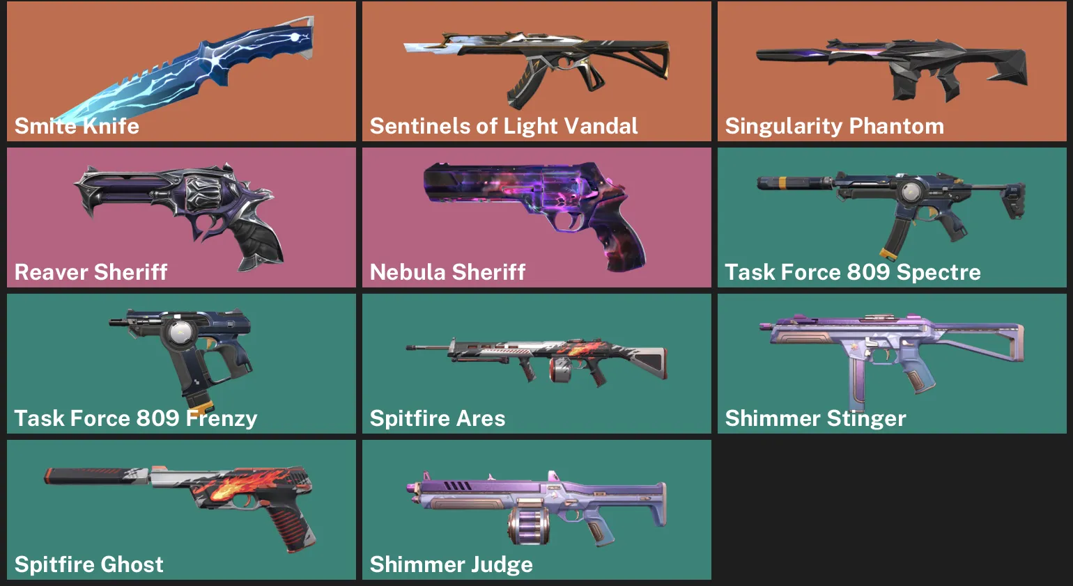 🌍EU 🎮 UNRANKED 🔪 Smite Knife 🌟 Sentinels of Light Vandal 🪐 Singularity Phantom ⚡