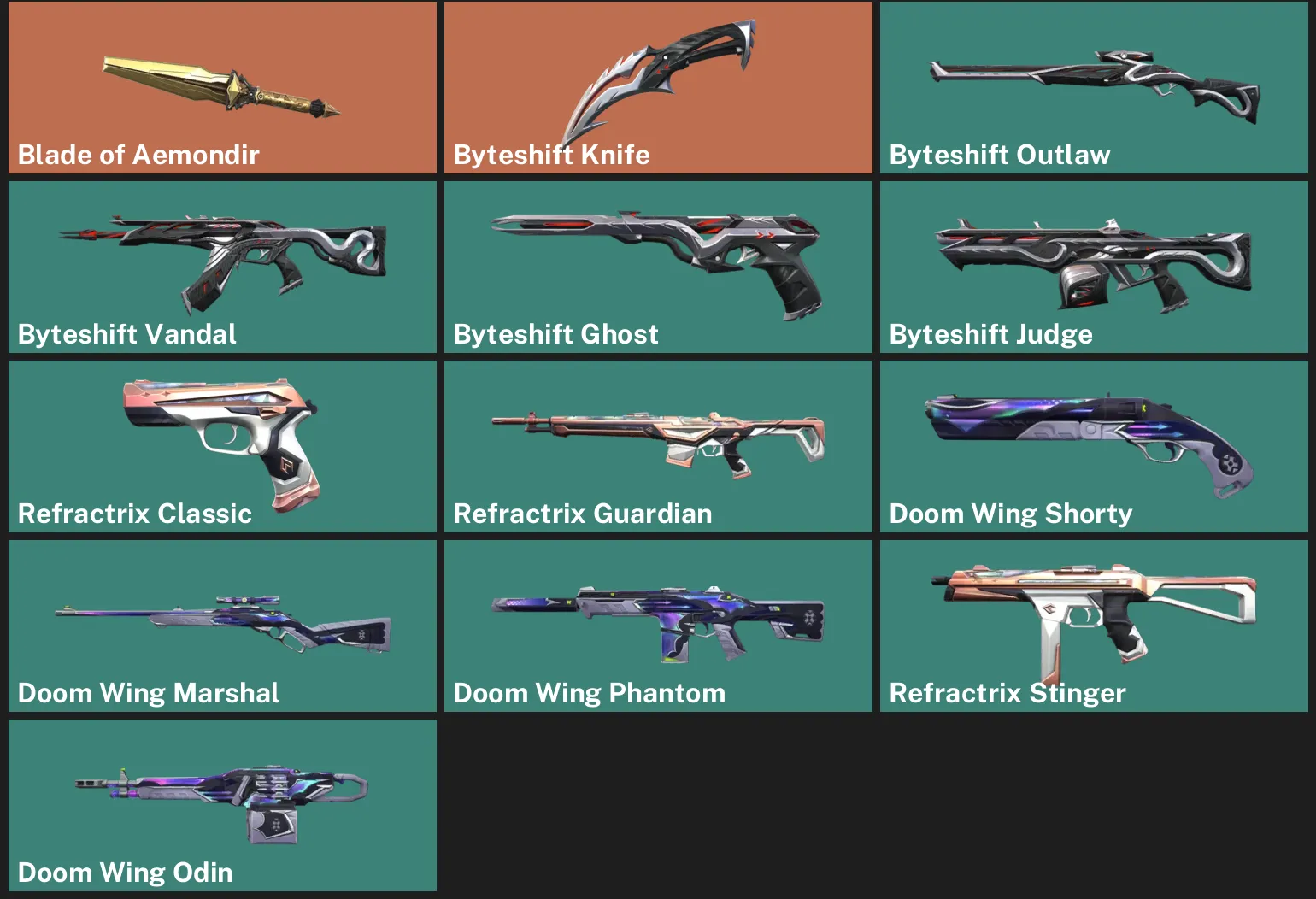 🌍EU 🎮 RANKED READY 🔪 Blade of Aemondir 🔪 Byteshift Knife ✨ Byteshift Outlaw ✨