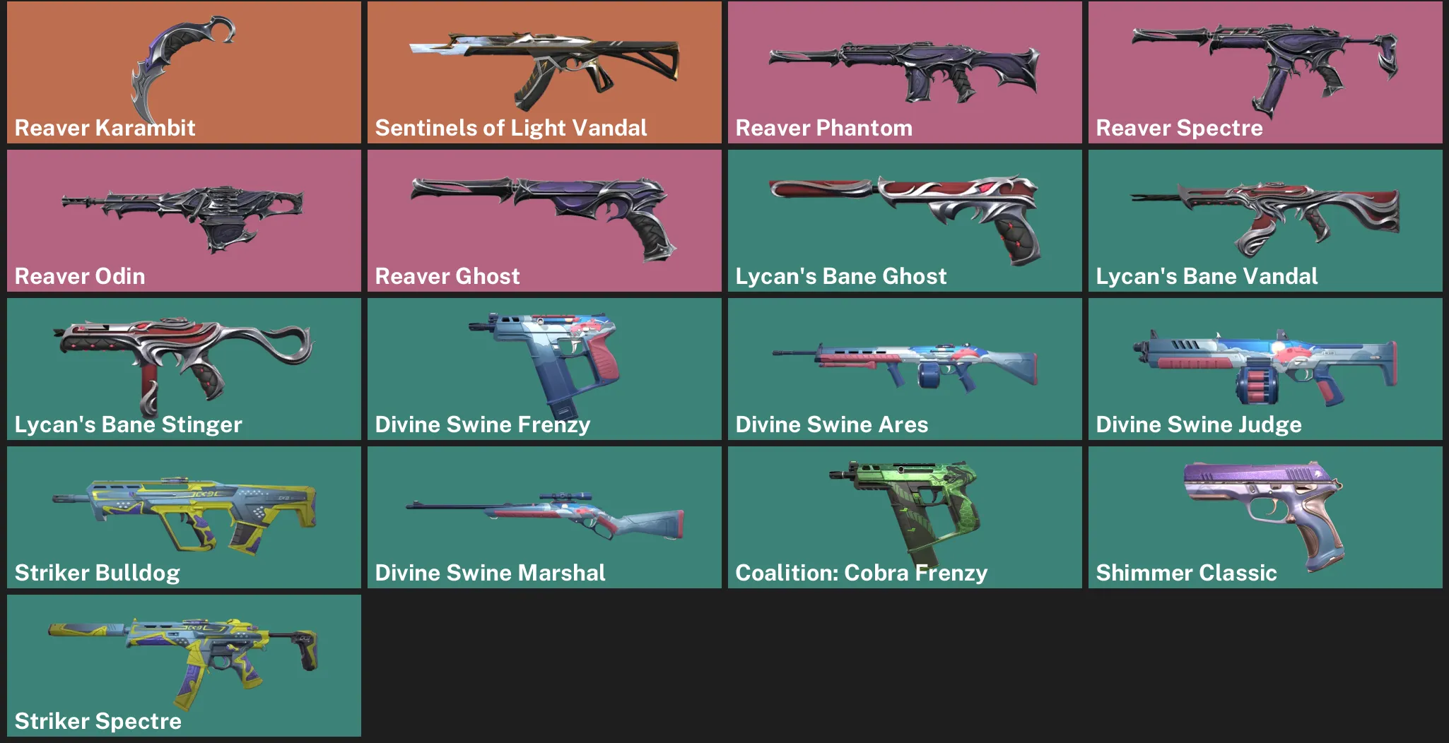 ๐AP ๐ฎ RANKED READY โก Reaver Karambit ๐ Sentinels of Light Vandal โก Reaver