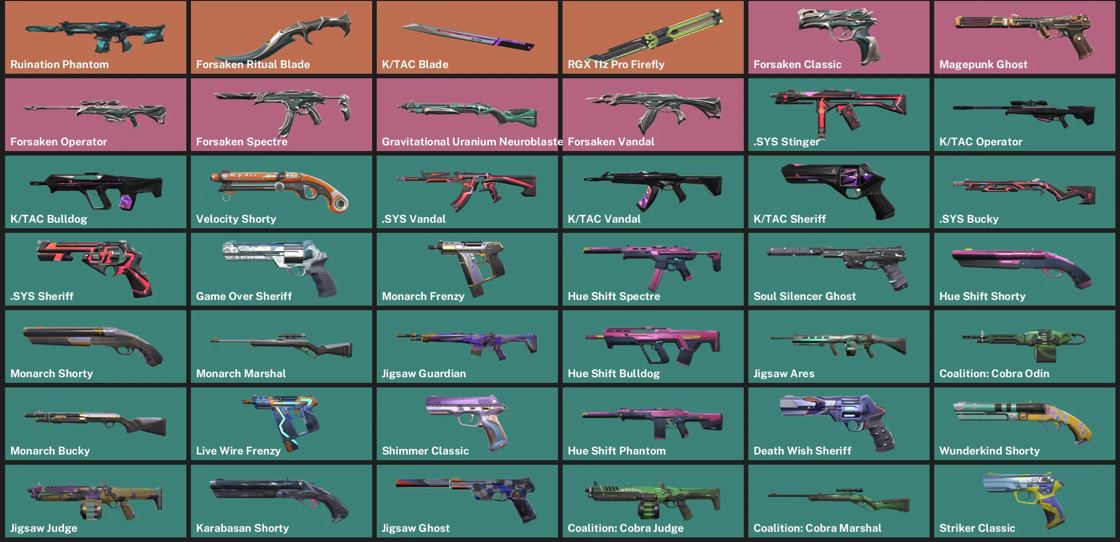 ๐AP ๐ฎ RANKED READY โจ Ruination Phantom ๐ช Forsaken Ritual Blade ๐ช K/TAC Blade โจ