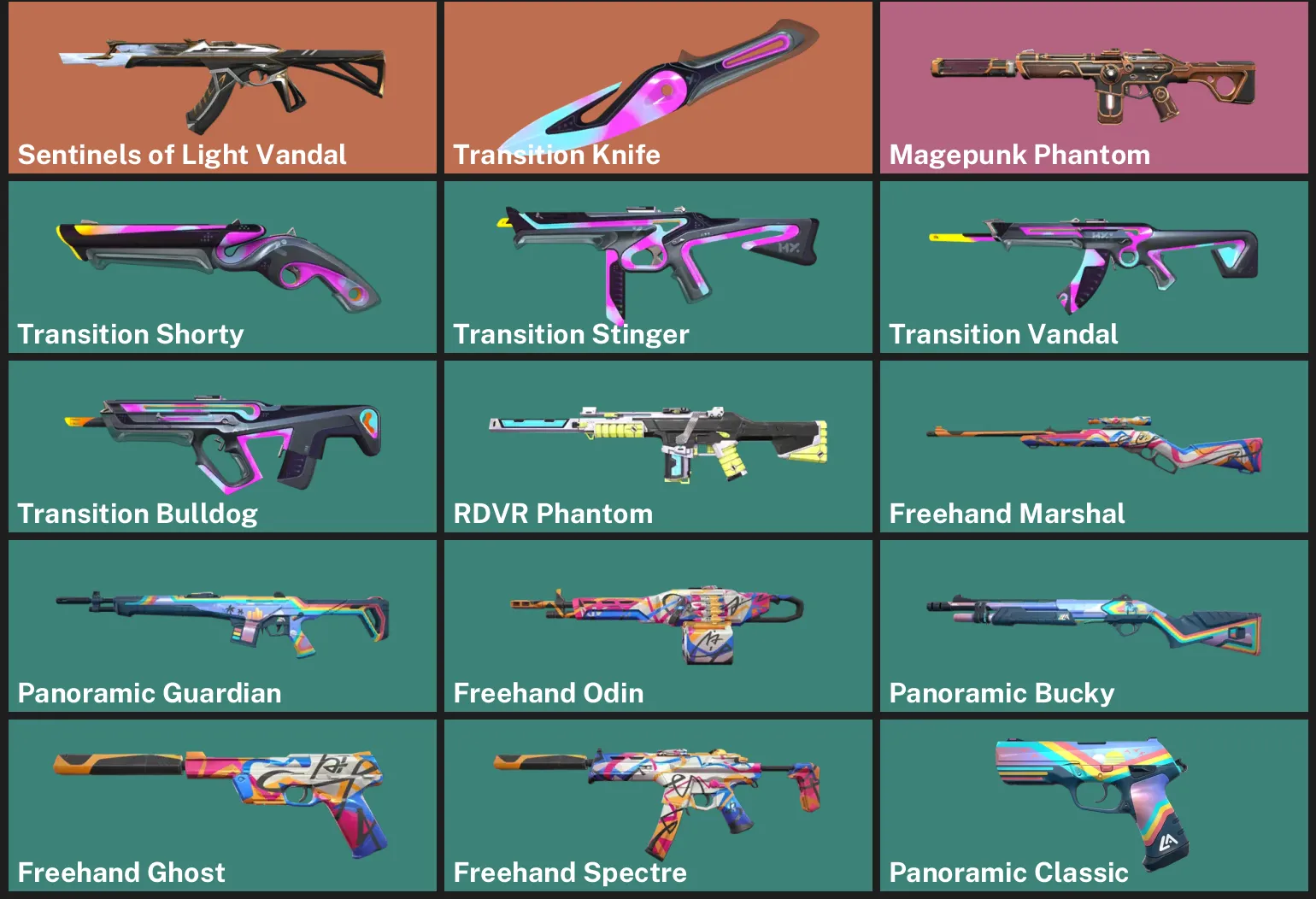 🌍EU 🎮 RANKED READY 🌟 Sentinels of Light Vandal ✨ Transition Knife ⚙️ Magepunk