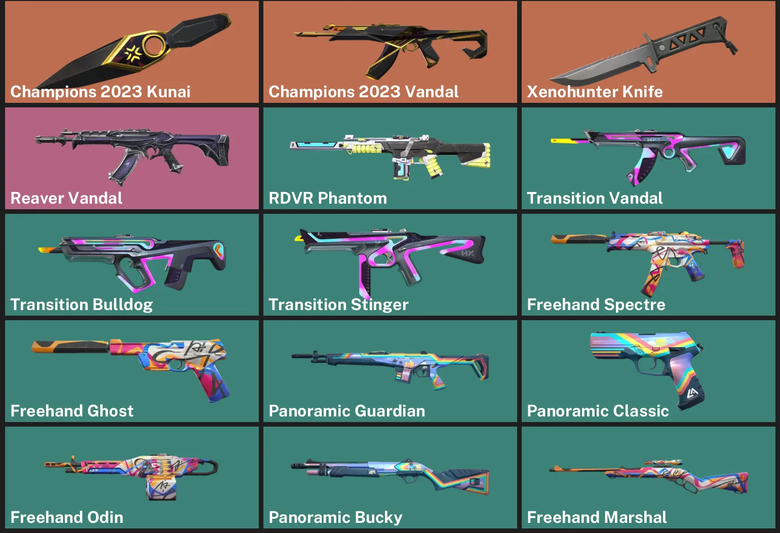 ๐EU ๐ฎ RANKED READY โจ Champions 2023 Kunai โจ Champions 2023 Vandal ๐ฝ Xenohunter