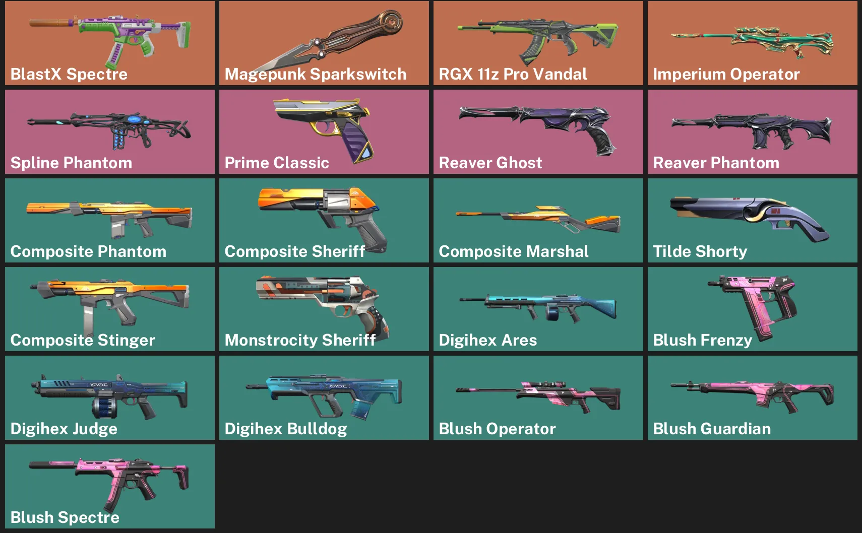 ๐NA ๐ฎ RANKED READY โจ BlastX Spectre โ๏ธ Magepunk Sparkswitch โจ RGX 11z Pro Vandal