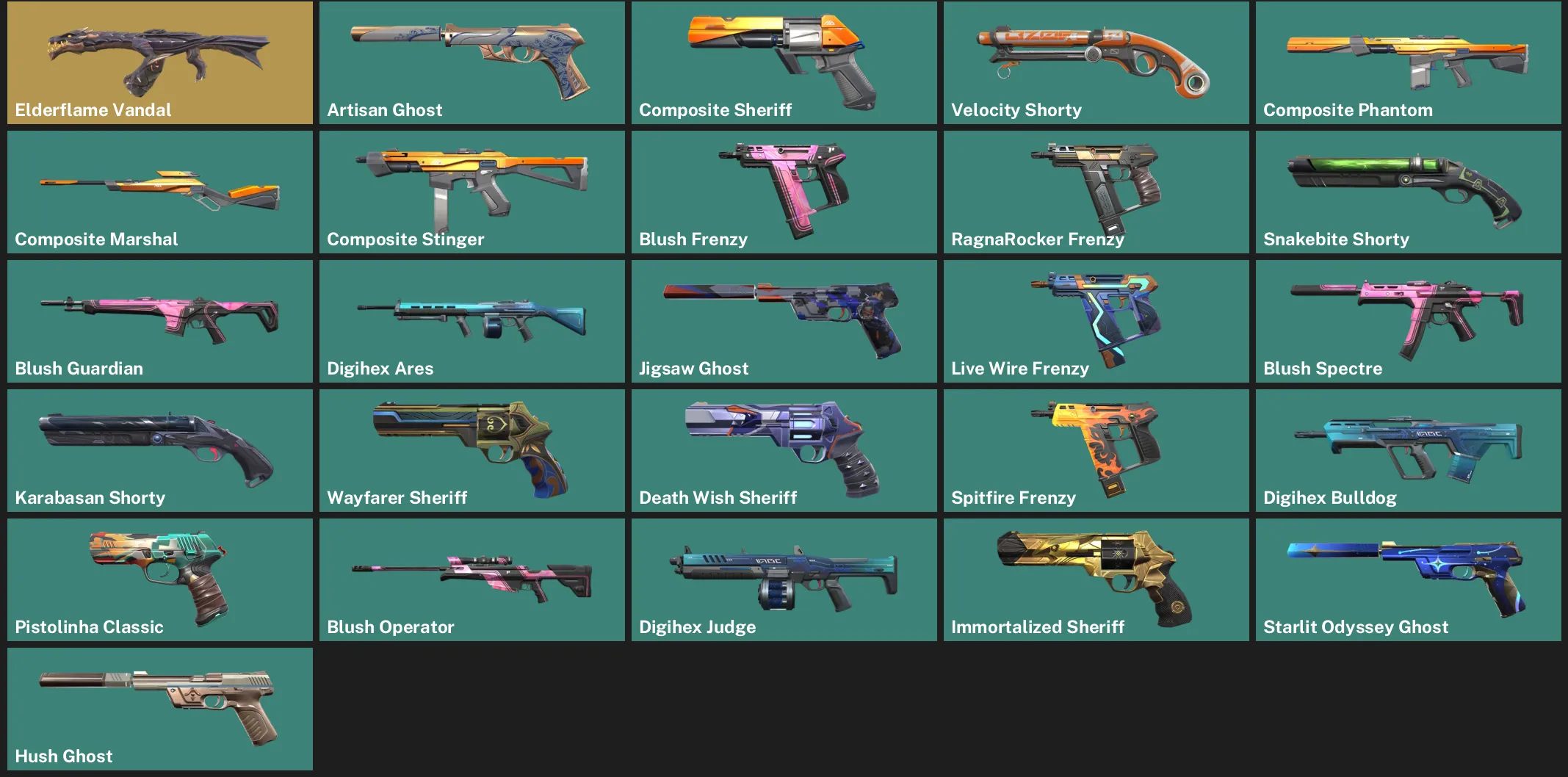 🌏AP 🎮 RANKED READY 🐲 Elderflame Vandal ✨ Artisan Ghost ✨ Composite Sheriff ✨