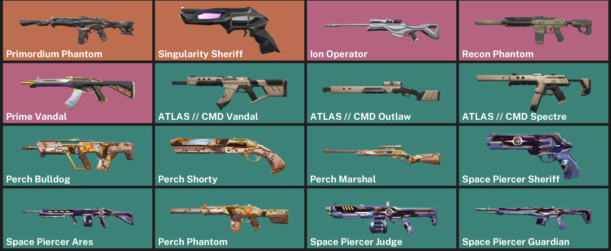 🌏AP 🎮 RANKED READY ✨ Primordium Phantom 🪐 Singularity Sheriff ✨ Ion Operator 🎯