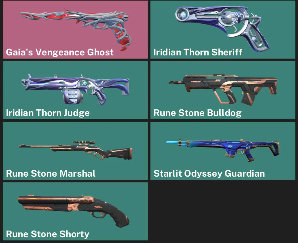 🌎NA 🎮 RANKED READY 🌿 Gaia's Vengeance Ghost ✨ Iridian Thorn Sheriff ✨ Iridian