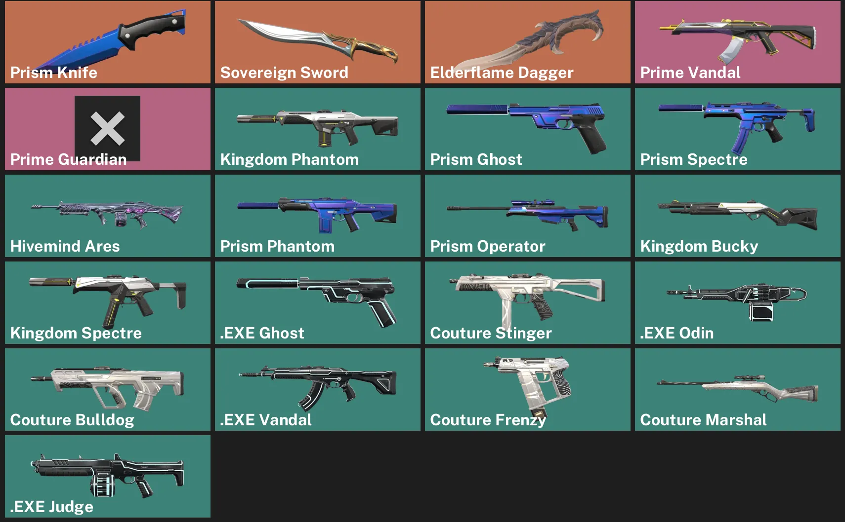 🌍EU 🎮 UNRANKED 🔪 Prism Knife 🔥 Sovereign Sword 🐲 Elderflame Dagger ⚡ Prime