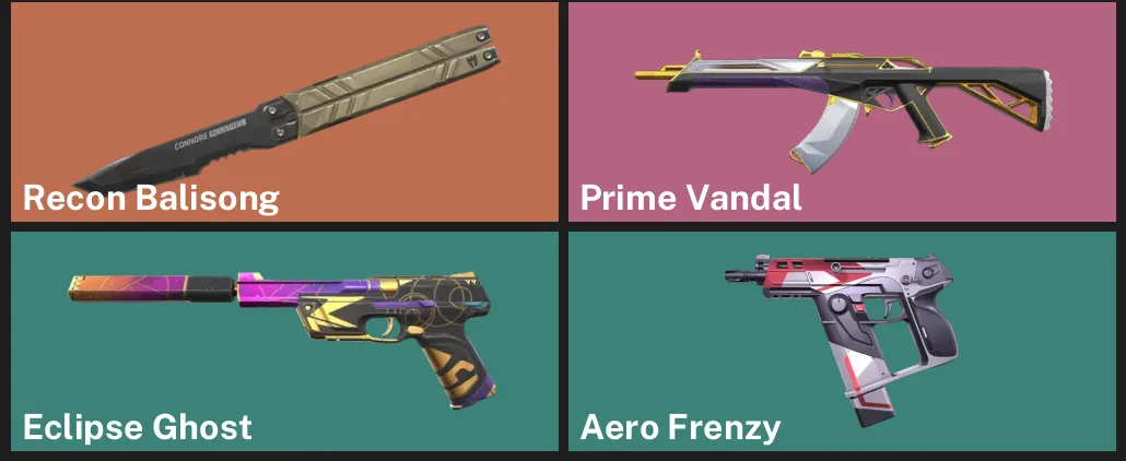 🌏AP 🎮 UNRANKED 🎯 Recon Balisong ⚡ Prime Vandal ✨ Eclipse Ghost ✨ Aero Frenzy