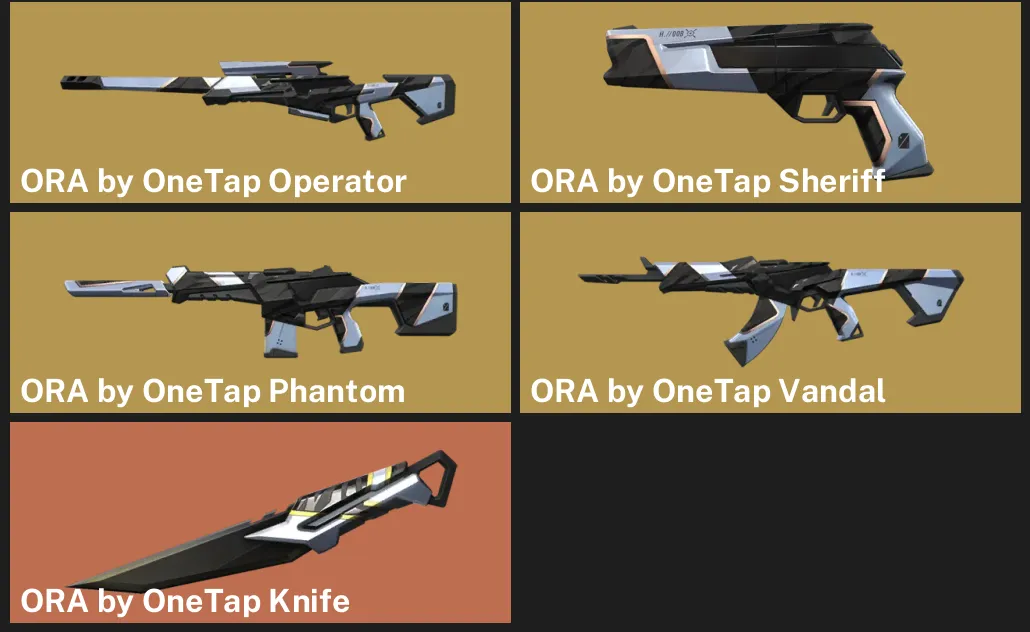 🌎NA 🎮 RANKED READY ✨ ORA by OneTap Operator ✨ ORA by OneTap Sheriff ✨ ORA by