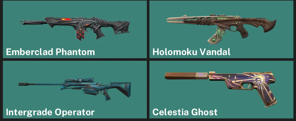 🌎LA 🎮 RANKED READY ✨ Emberclad Phantom ✨ Holomoku Vandal ✨ Intergrade Operator ✨