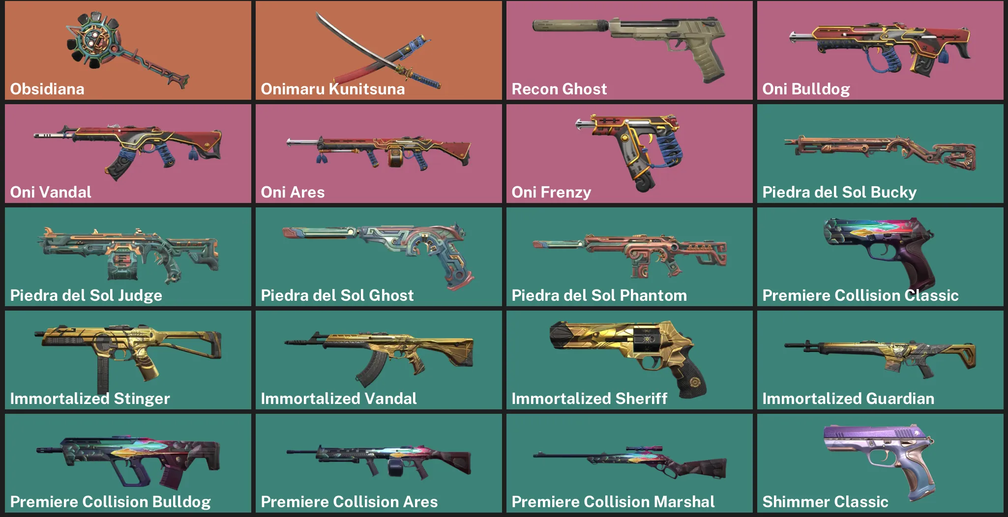 ๐NA ๐ฎ RANKED READY โจ Obsidiana ๐ Onimaru Kunitsuna ๐ฏ Recon Ghost ๐ Oni Bulldog ๐