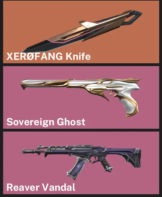 🌍EU 🎮 UNRANKED 🔪 XERØFANG Knife 🔥 Sovereign Ghost ⚡ Reaver Vandal