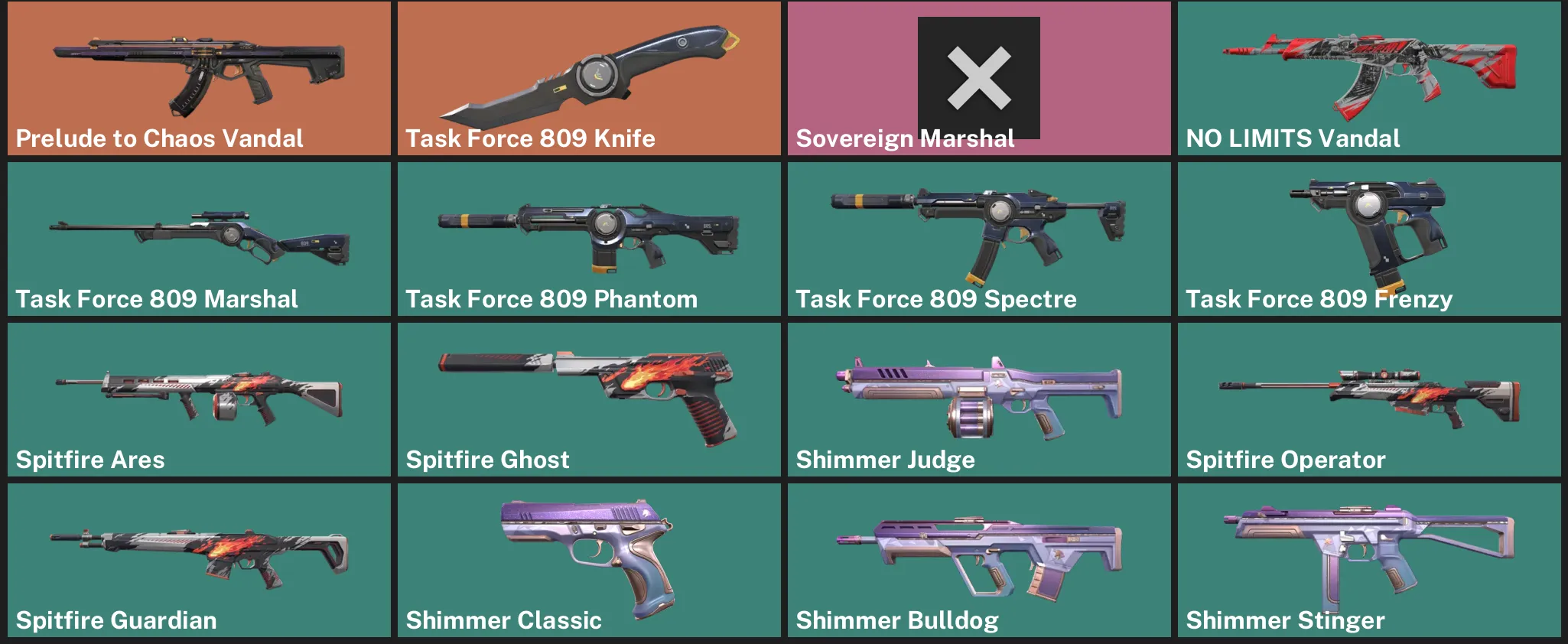 ๐EU ๐ฎ RANKED READY โจ Prelude to Chaos Vandal ๐ช Task Force 809 Knife ๐ฅ Sovereign