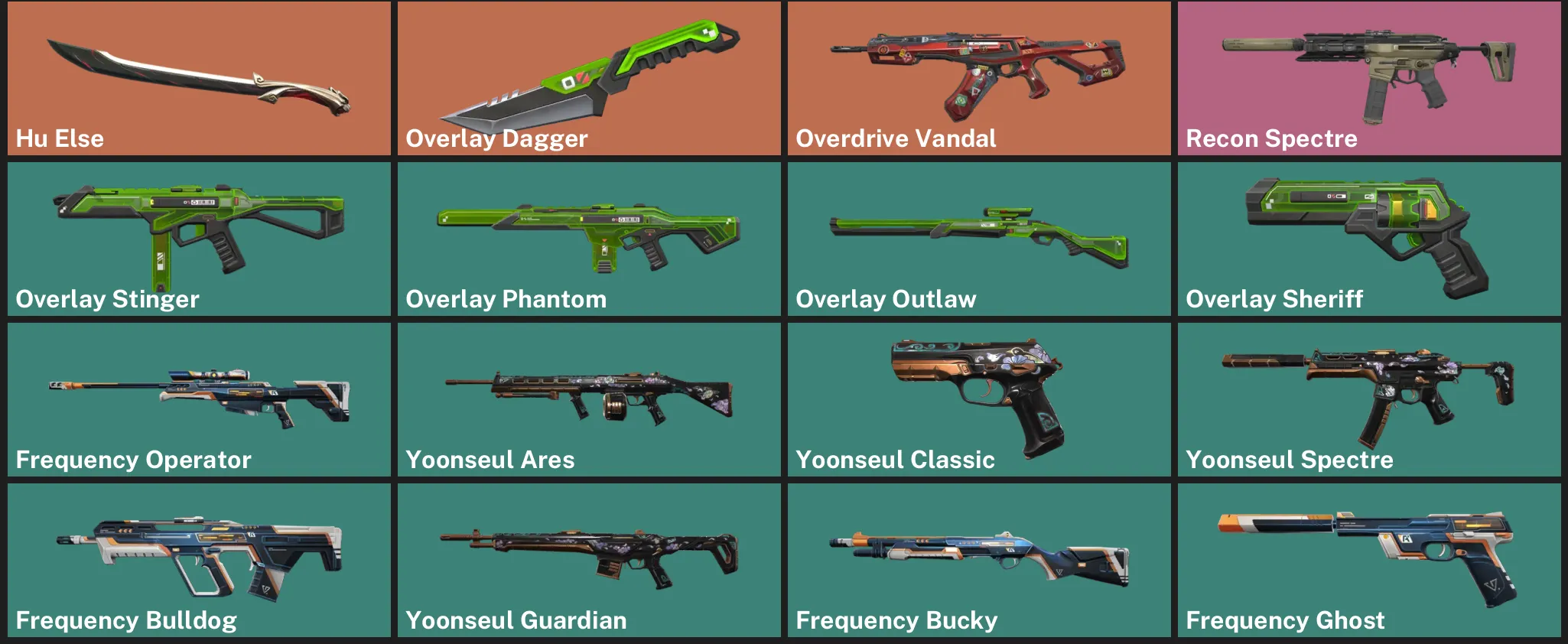 ๐EU ๐ฎ RANKED READY โจ Hu Else ๐ช Overlay Dagger โจ Overdrive Vandal ๐ฏ Recon Spectre