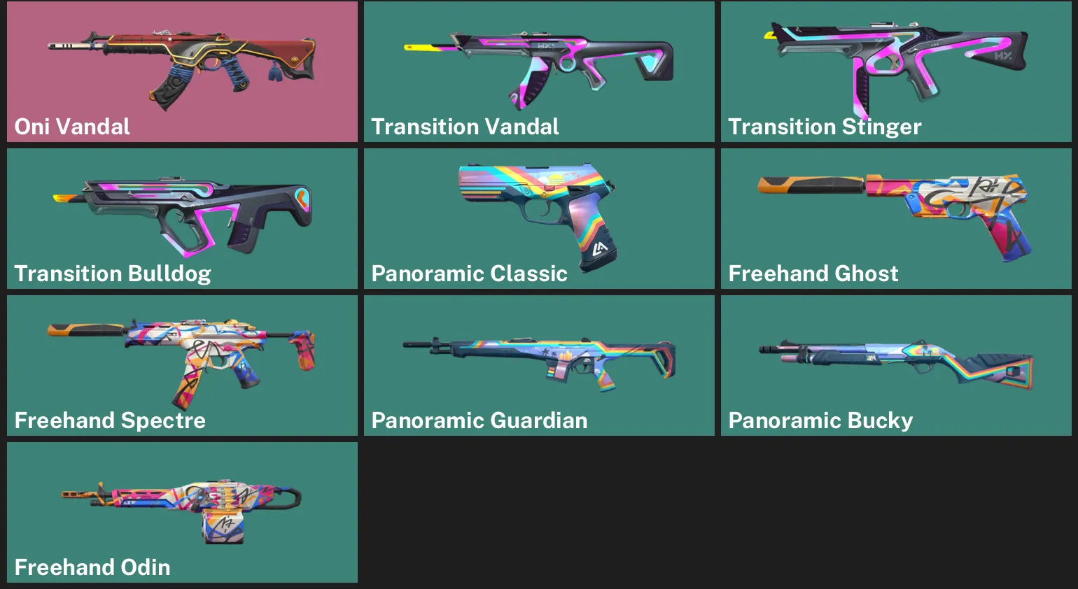 ๐NA ๐ฎ RANKED READY ๐ Oni Vandal โจ Transition Vandal โจ Transition Stinger โจ