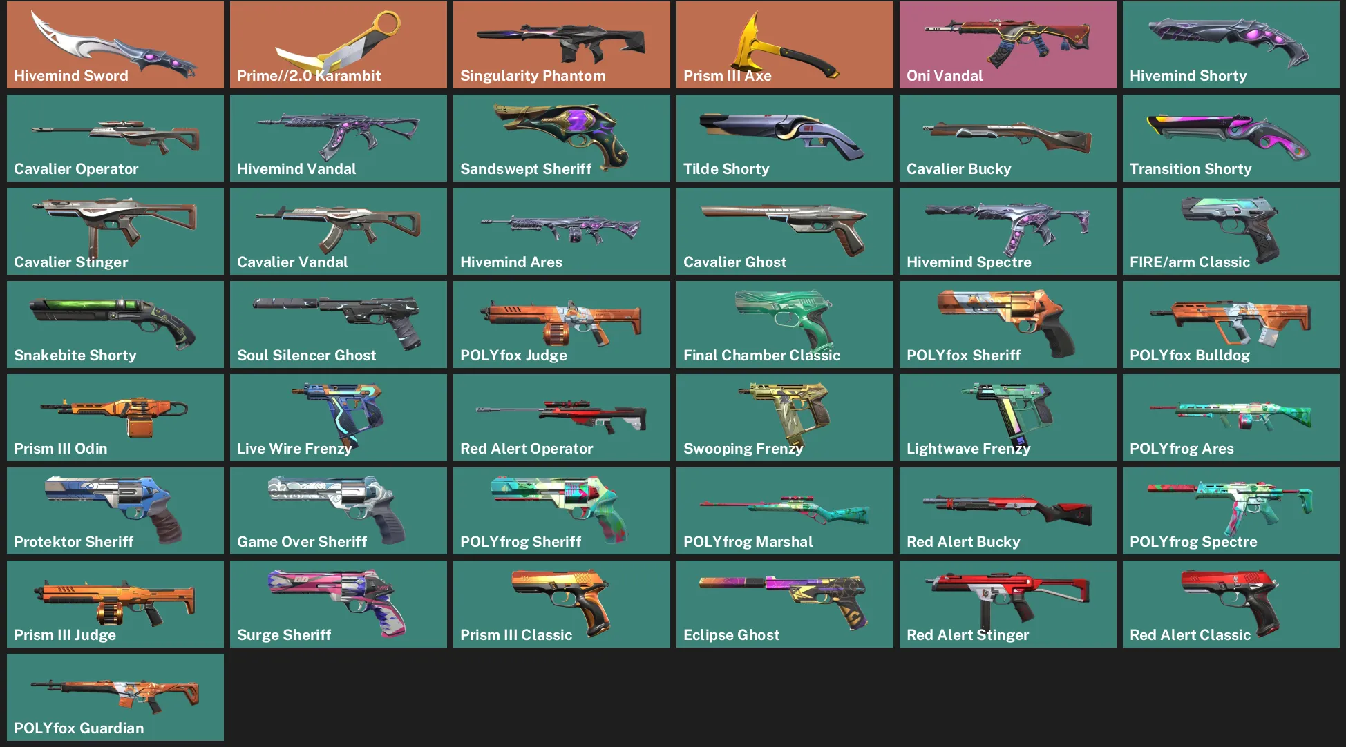 🌎LA 🎮 RANKED READY 🔪 Hivemind Sword ⚡ Prime//2.0 Karambit 🪐 Singularity Phantom