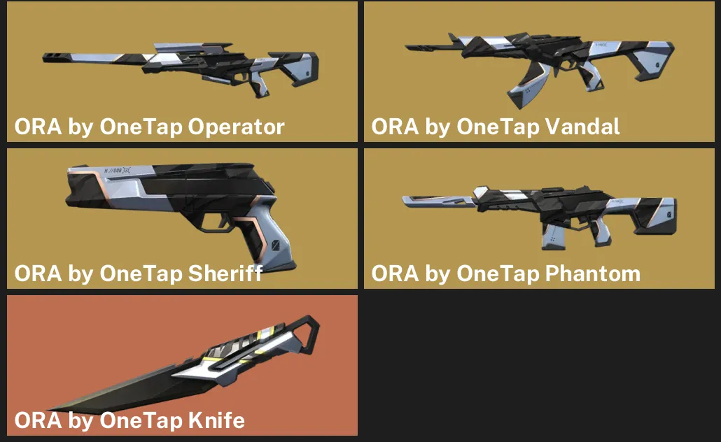 🌎NA 🎮 RANKED READY ✨ ORA by OneTap Operator ✨ ORA by OneTap Vandal ✨ ORA by