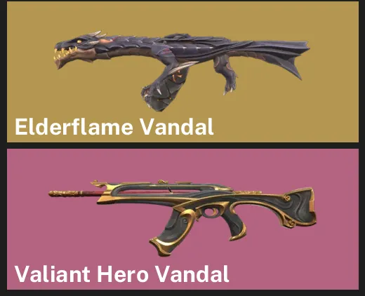 🌍EU 🎮 RANKED READY 🐲 Elderflame Vandal ✨ Valiant Hero Vandal