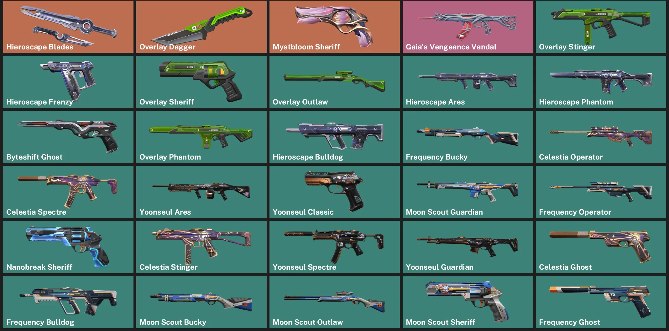 🌍EU 🎮 RANKED READY 🔪 Hieroscape Blades 🔪 Overlay Dagger ✨ Mystbloom Sheriff 🌿