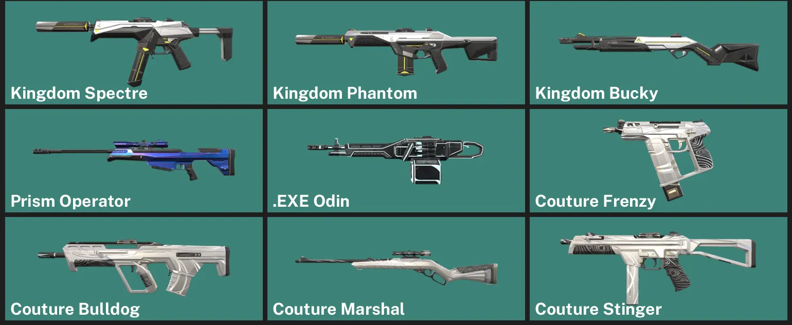 🌍EU 🎮 UNRANKED ✨ Kingdom Spectre ✨ Kingdom Phantom ✨ Kingdom Bucky ✨ Prism