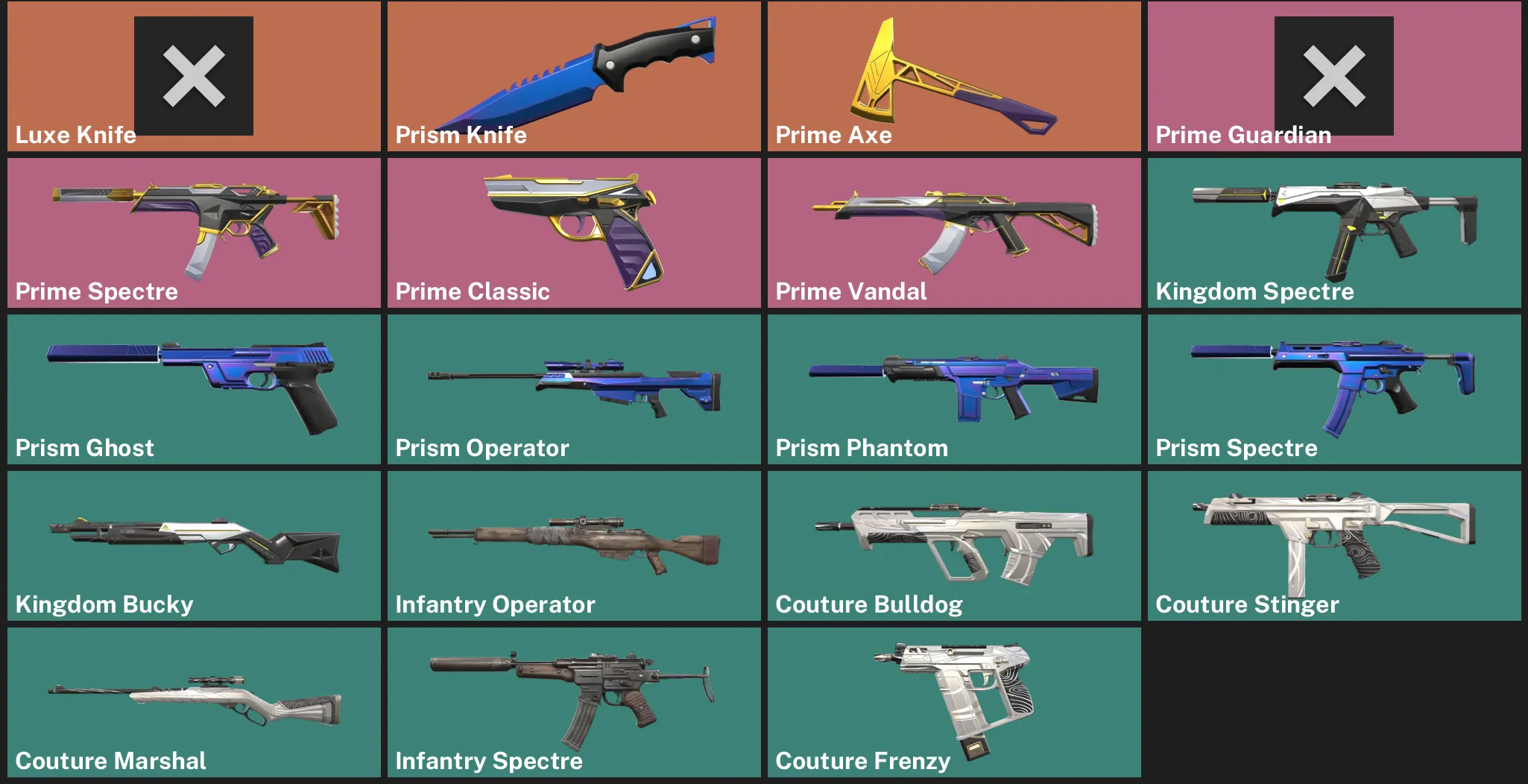 🌏AP 🎮 UNRANKED 🔪 Luxe Knife 🔪 Prism Knife ⚡ Prime Axe ⚡ Prime Guardian ⚡ Prime