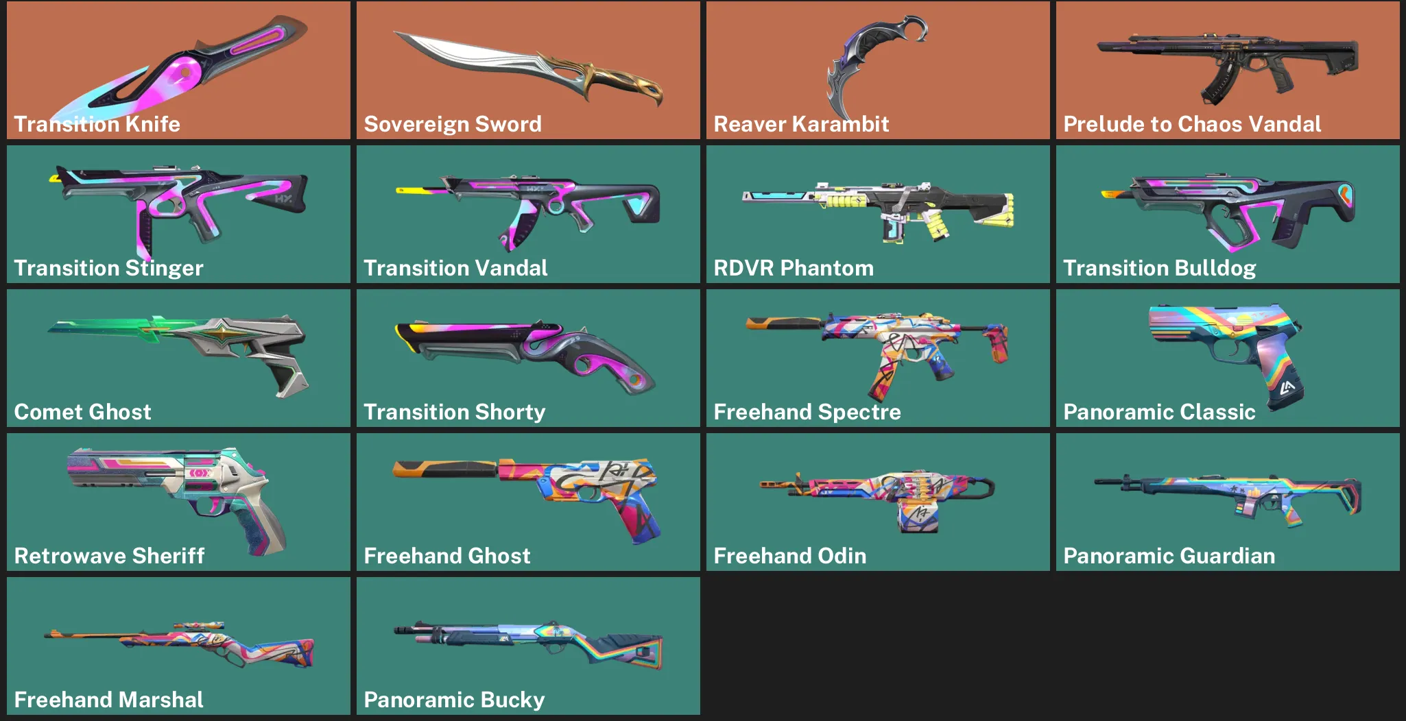 ๐AP ๐ฎ RANKED READY โจ Transition Knife ๐ฅ Sovereign Sword โก Reaver Karambit โจ
