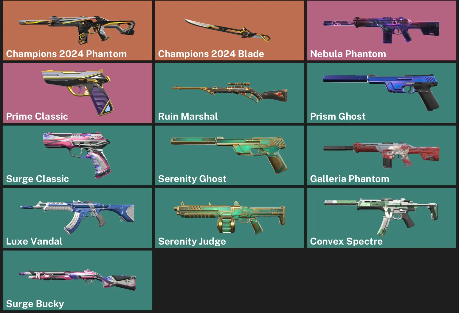 🌏AP 🎮 RANKED READY ✨ Champions 2024 Phantom ✨ Champions 2024 Blade ✨ Nebula