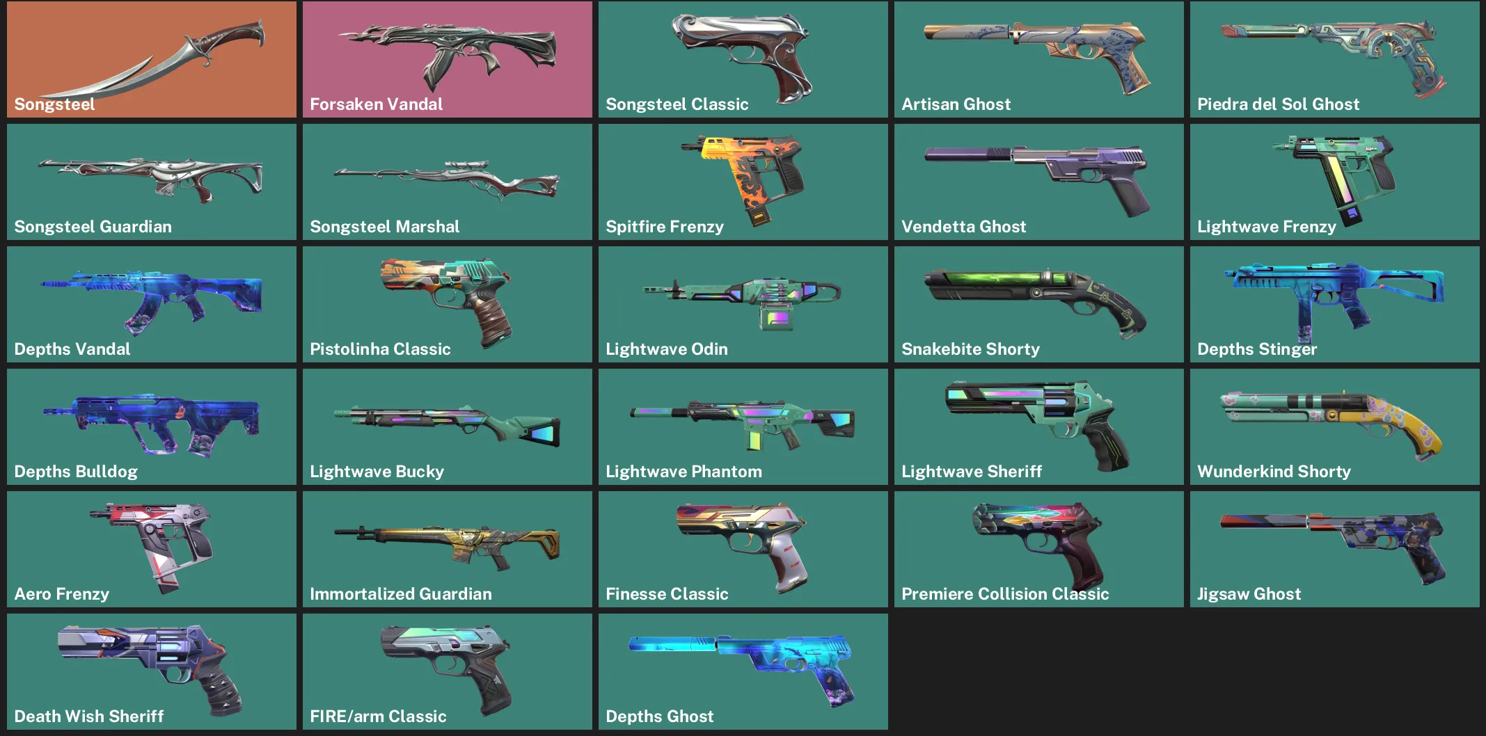 🌏AP 🎮 RANKED READY ✨ Songsteel ✨ Forsaken Vandal ✨ Songsteel Classic ✨ Artisan