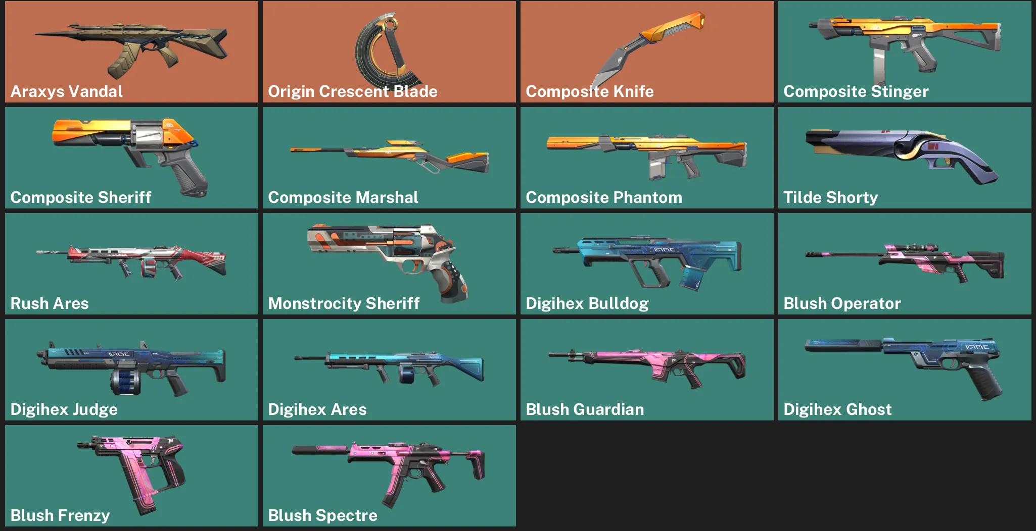 🌏AP 🎮 RANKED READY 💎 Araxys Vandal 🔪 Origin Crescent Blade 🔪 Composite Knife ✨