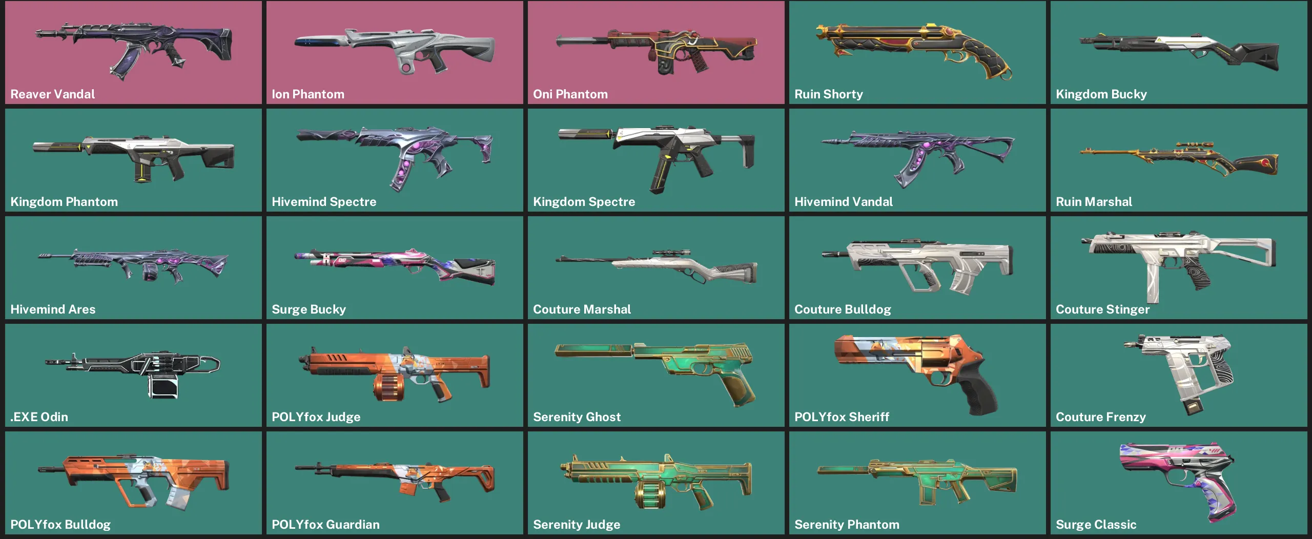 🌍EU 🎮 RANKED READY ⚡ Reaver Vandal ✨ Ion Phantom 🐉 Oni Phantom ✨ Ruin Shorty ✨