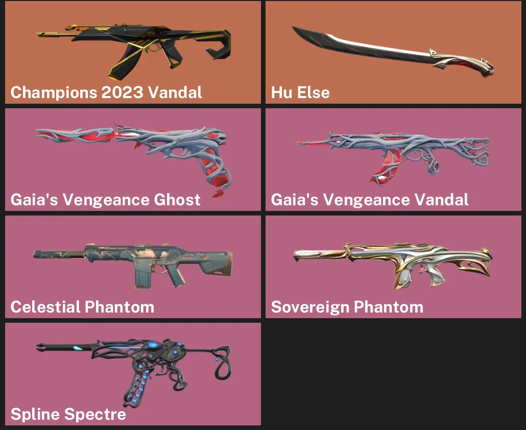 ๐EU ๐ฎ RANKED READY โจ Champions 2023 Vandal โจ Hu Else ๐ฟ Gaia's Vengeance Ghost ๐ฟ