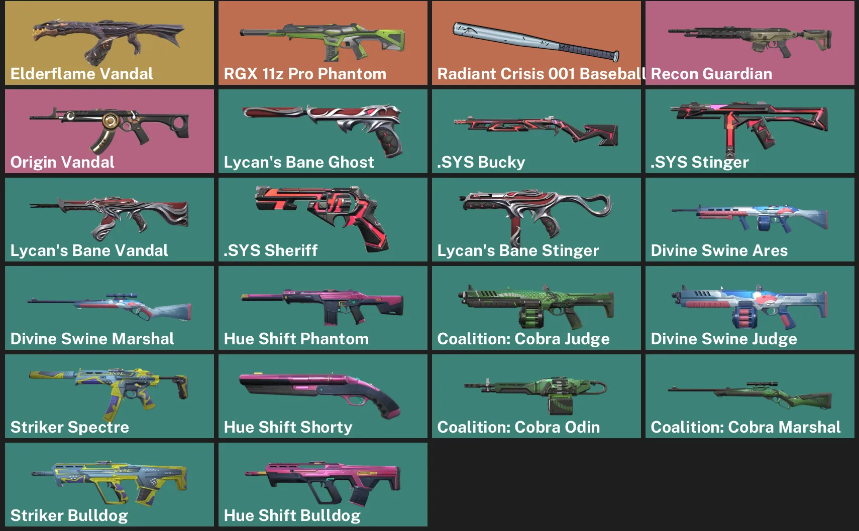 ๐AP ๐ฎ RANKED READY ๐ฒ Elderflame Vandal โจ RGX 11z Pro Phantom โจ Radiant Crisis