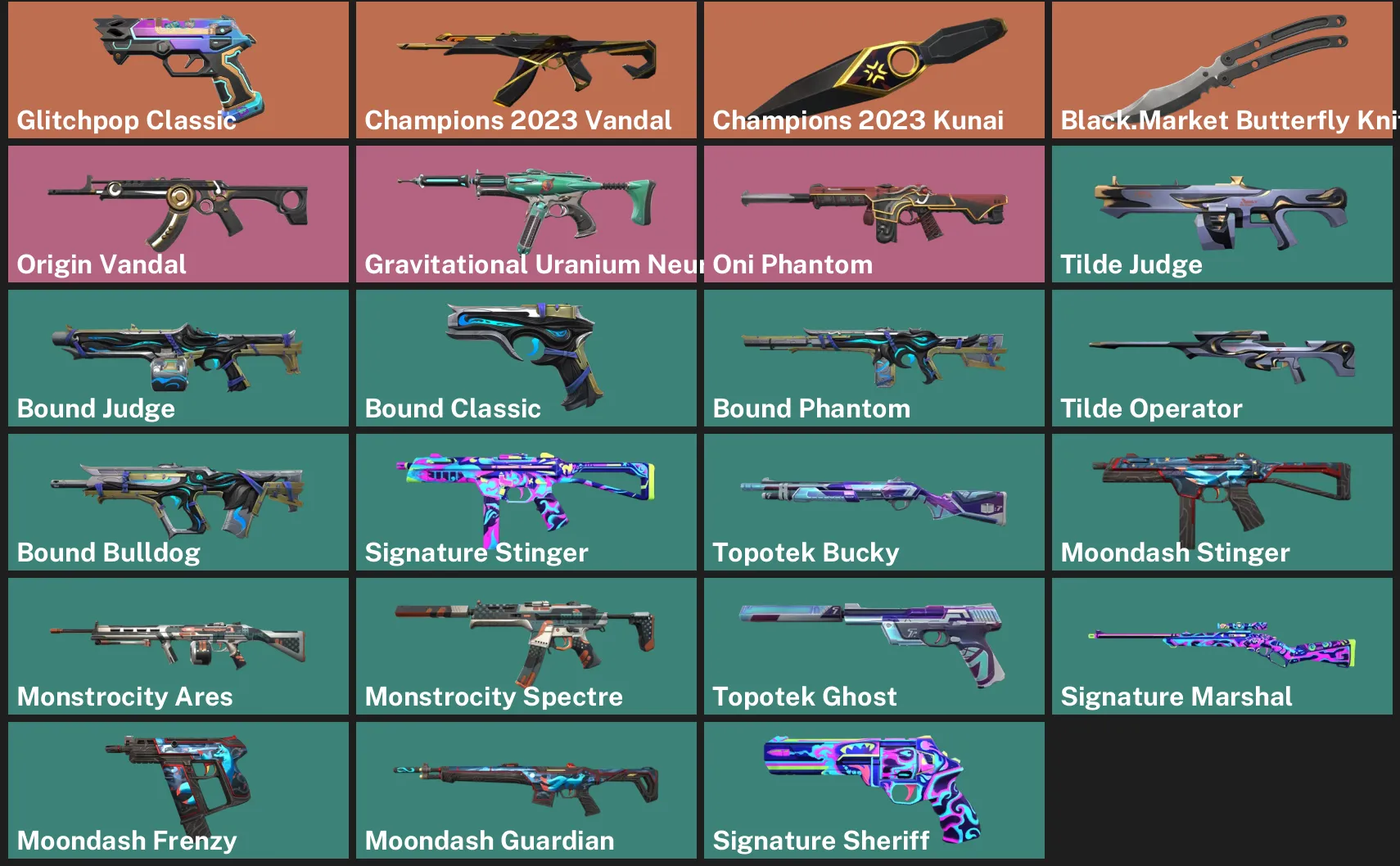 🌍EU 🎮 RANKED READY 💥 Glitchpop Classic ✨ Champions 2023 Vandal ✨ Champions 2023